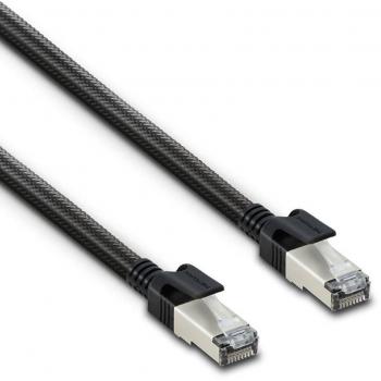 Metronic 395633 Cable Ethernet RJ45 Cat.8 S/FTP Macho/Macho 5m Negro