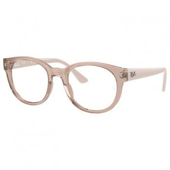 Gafas Graduadas Ray-Ban RX7227 8203 Armazones para Hombre Marrones con Lentes Recetadas de 53 mm