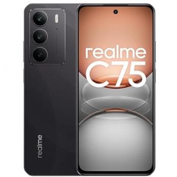 Realme C75 Móvil Dual SIM 8GB RAM 128GB Negro, Pantalla FHD 6.72, Batería de 6000 mAh, Resistencia IP69