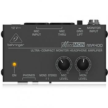 Behringer MICROMON MA400 Amplificador de auriculares de monitor ultracompacto