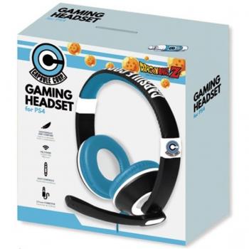 FR·TEC - Auriculares Gaming Dragon Ball Z con Micrófono y Jack 3.5, Compatible con PS4