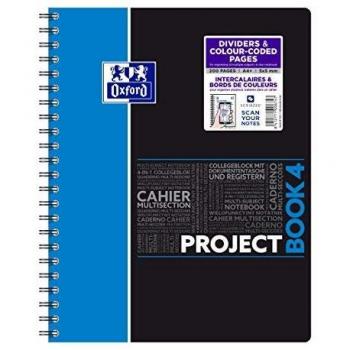 Oxford 400037432 Cuaderno A4 Petits Carreaux, 200 hojas, aleatorio, 421829