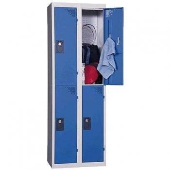 EVP Taquillas iniciales Multicase 2 compartimentos Azul Con llave WD234M1_G1B1