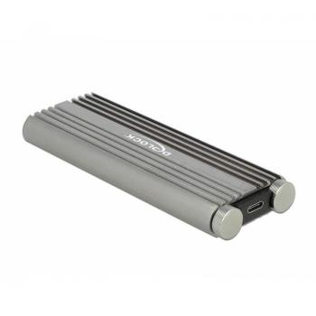 Caja Externa M.2 NVMe PCIe SSD con USB 3.2 Gen 2x2 Tipo-C, Metal, Sin Herramientas