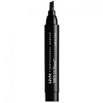 NYX Professional Makeup That's The Point Eyeliner Punta 2 Super Edgy color Negro