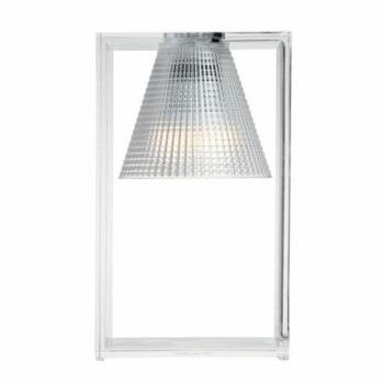 Lámpara de mesa Light Air H32cm, transparente, diseño de Eugeni Quitllet