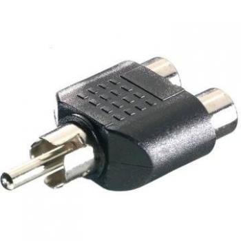 Vivanco Y adapter RCA / 2 x RCA - Adaptador para cable