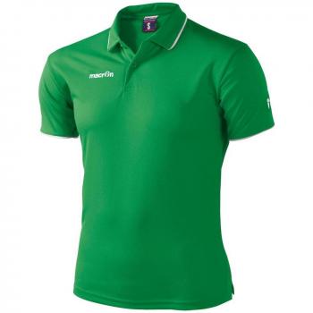 Macron Draco Green Polo Shirt M