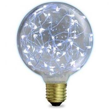 GSC Lámpara Starlight decorativa globo G95 LED 2W E27 6000K, Amarillo