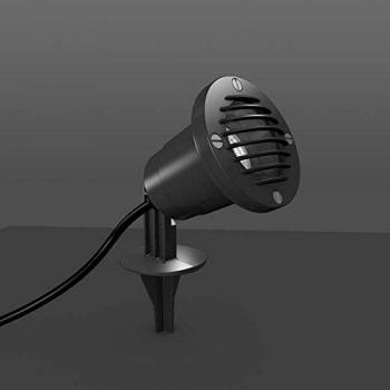 RZB Adjustable Outdoor PAR16 Spotlight, Anthracite, On/Off Garden Floodlight, 1x5W