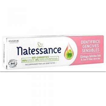 Natessance Toothpaste Sensitive Gums Ginkgo Biloba Organic 75ml