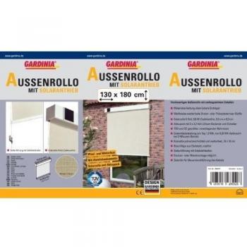 Gardinia 33007 - Persiana con accionamiento solar