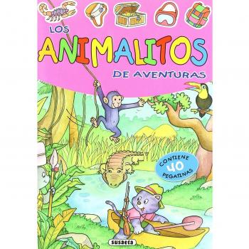 Animalitos con pegatinas