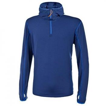 Trespass Oxy Active Hooded TP75 Top, Hombre, Azul