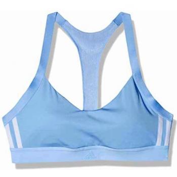 adidas All Me 3s Sujetador Deportivo, Mujer, azubri, S