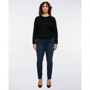 Pantalones ajustados vaqueros de talla grande - estilo favorecedor