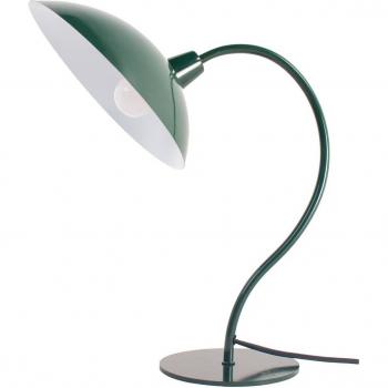 Lámpara de mesa Arvadon en Verde Metal, 42,75 cm de altura