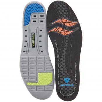 Sof Sole Thin Fit M, Plantillas ortopédicas Hombre, Gris