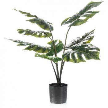 Emerald Planta Monstera en Maceta 85cm Decoración Flores Artificiales de Casa
