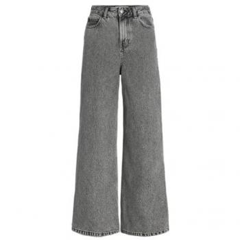 Jeans JJXX Tokyo de Corte Amplio y Cintura Alta en Denim Gris para Dama - Talla 31/30