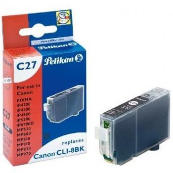 Cartucho de Tinta Pelikan C27 Compatible Canon CLI-8 BK 13ml