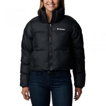 Columbia Puffect™ II Cropped Puffer Jacket - Black - Women's Size L
