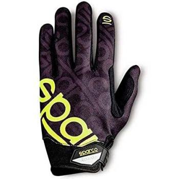 Guantes Sparco Meca 3 Talla S Negro/Amarillo