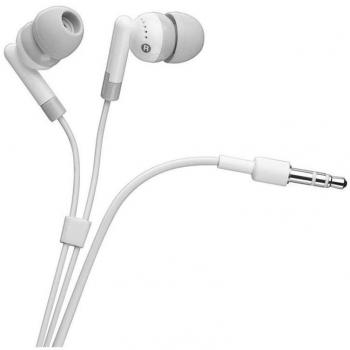 Planet IC-42147 - Auriculares con micrófono, color blanco