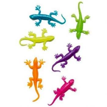 Unique 84766 Favores de goma elástica | Colores surtidos | 8 piezas