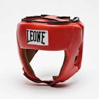 Leone Contest Red Boxing Headgear M