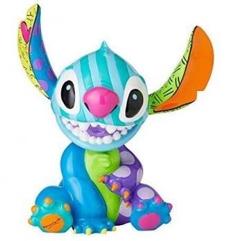 Figura Grande de Stitch Sonriente Lilo & Stitch Disney por Britto 41 cms Hecha a Mano