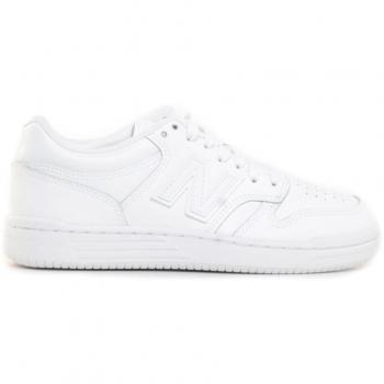 New Balance 480 White Sneakers - Elegant, Durable, Unisex Kids and Juniors