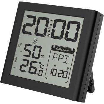 Reloj despertador con nivel de temperatura