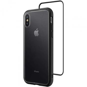 RhinoShield Mod NX Customizable Shock-Absorbing Case for iPhone XS Max, Black