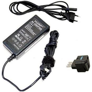 HQRP Adaptador de CA para LG 24MP57HQ / 24MP57VQ / 24MP67HQ / 24MP67VQ / 27EA53VQ / 27EA63V Monitor LED