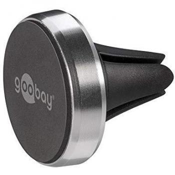 Goobay 38685 - Juego de Soporte magnético Universal en diseño Fino para el Montaje Sencillo y Seguro