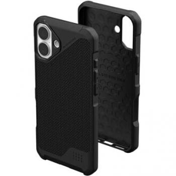 Funda UAG Metropolis LT MagSafe para iPhone 16 Plus - Kevlar Negro