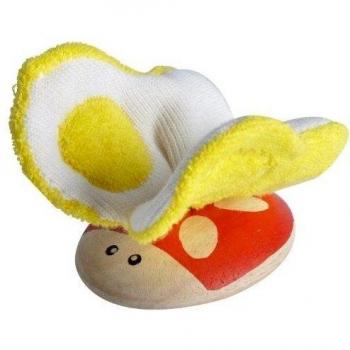 PlanToys - Espejo con forma de mariposa, sonajero