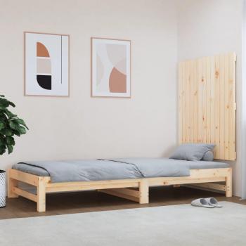 Cabecero de cama de pared 82,5x3x90 cm Madera maciza de pino