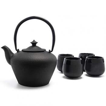 Bredemeijer Chengdu Juego de regalo, 1 Liter, Hierro Fundido, Negro