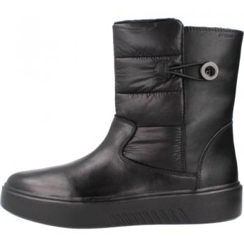 Botas de Mujer Geox D Nhenbus Negro, impermeables, con suela de goma antideslizante, diseño elegante y moderno, forro interior transpirable y plantilla acolchada para mayor comodidad