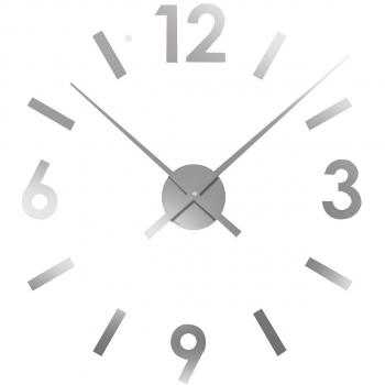 Versa - Reloj pared pegatina gris