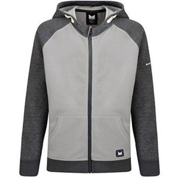 Dare2B Preside - Sudadera con Capucha para niño, Color Gris Oscuro
