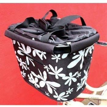 De Lux Blue Bird - Cesta para manillares de bicicleta