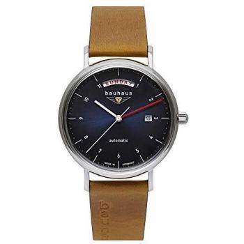 Bauhaus Men's Watch Automatic DayDate Blue 2162-3