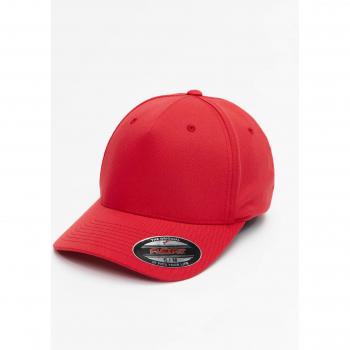 Flexfit 5 Panel Flexfitted Cap - Red Unisex Baseball Hat