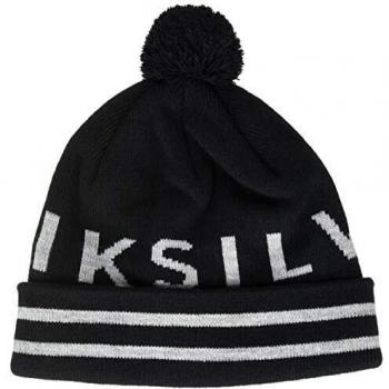 Quiksilver Summit-Gorro con Pompón para Chicos 8-16, Niños, Black, 1SZ