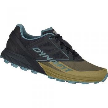 Dynafit Zapatillas de Trail Running Alpine, color negro verde caqui, talla 39 EU