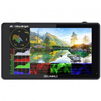 Feelworld LUT 6S Monitor de Cámara con Pantalla Táctil 6 2600nit SDI HDR