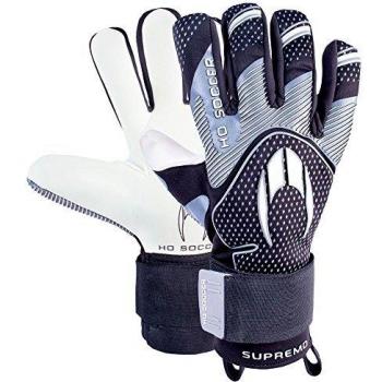 HO Soccer SSG Supremo Negative Guantes de Portero, Unisex Adulto, Negro/Blanco, 5